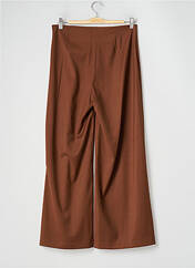 Pantalon large marron LA FEE MARABOUTEE pour femme seconde vue