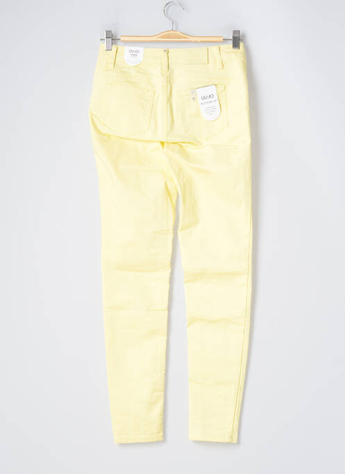 Jeans coupe slim jaune LIU JO femme