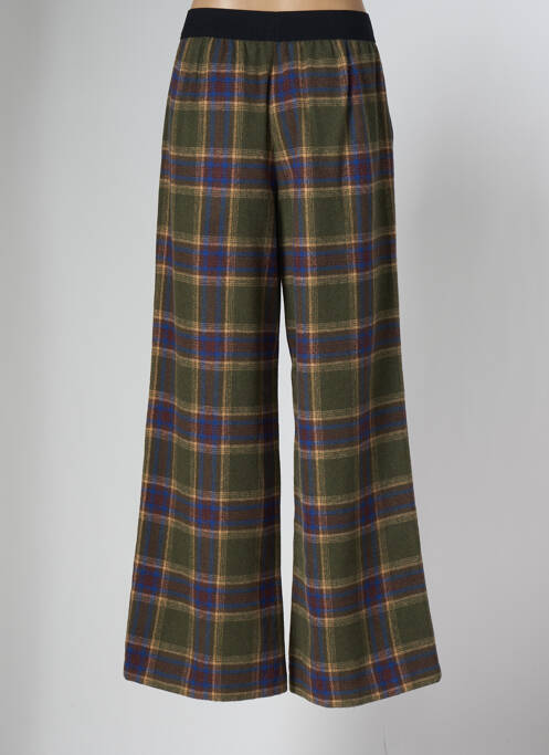 Pantalon large vert SCHOOL RAG pour femme