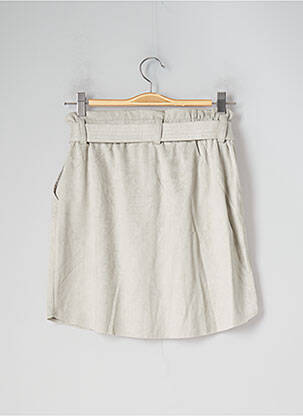 Jupe courte poches gris SPARKZ femme