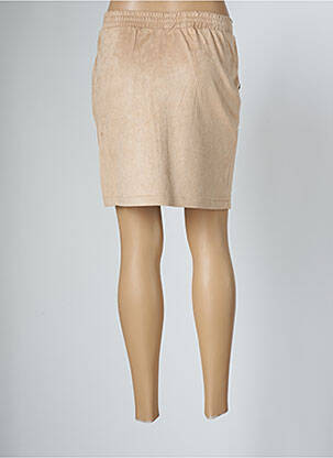 Jupe courte poches beige SPARKZ femme