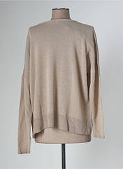 Pull beige POLES pour femme seconde vue