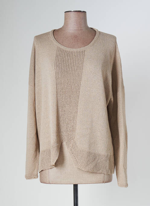 Pull beige POLES pour femme