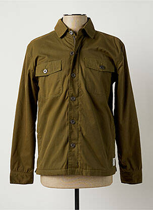 Parka vert IRON AND RESIN pour homme