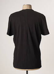 T-shirt noir D73 pour homme seconde vue