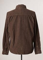 Chemise manches longues marron IRON AND RESIN pour homme seconde vue