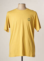 T-shirt jaune IRON AND RESIN pour homme seconde vue