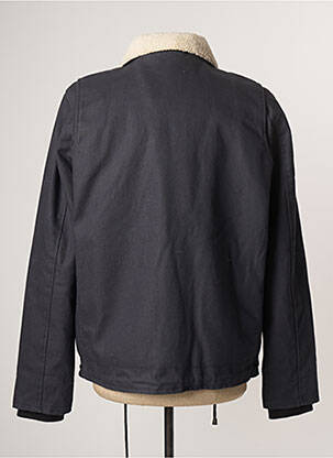 Veste casual fermeture boutonnée sur le devant bleu D73 homme