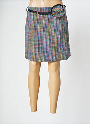 Jupe courte doublure violet LILI SIDONIO femme