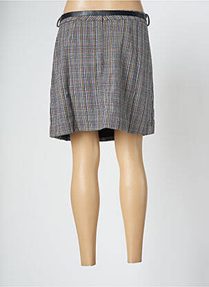 Jupe courte doublure violet LILI SIDONIO femme