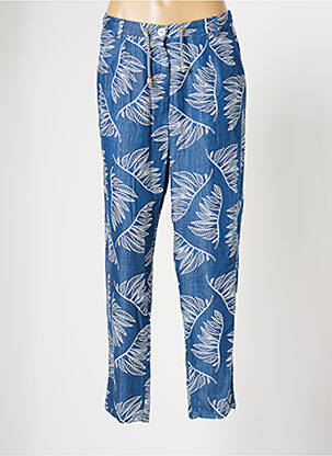 Pantalon chino bleu LOLA ESPELETA pour femme