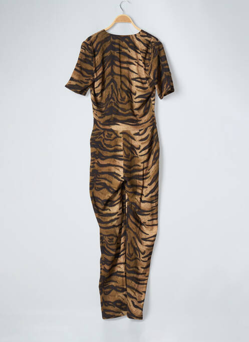 Combi-pantalon marron SCHOOL RAG pour femme