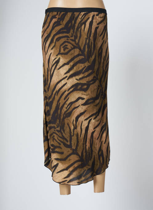 Jupe longue marron SCHOOL RAG pour femme