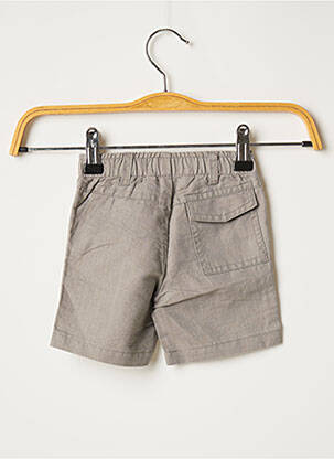 Bermuda taille élastique taille élastique gris 3 POMMES garçon