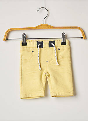 Bermuda taille élastique taille élastique jaune 3 POMMES garçon