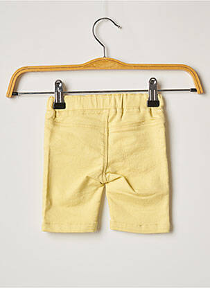 Bermuda taille élastique taille élastique jaune 3 POMMES garçon
