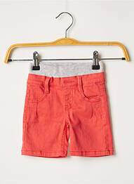 Bermuda taille élastique taille élastique rouge 3 POMMES garcon