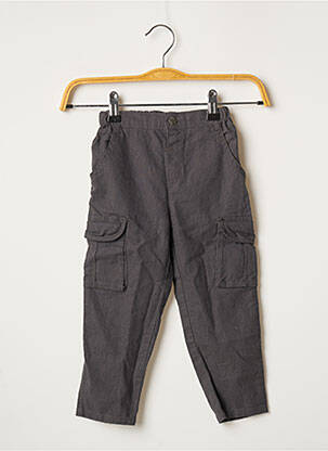 Pantalon droit gris 3 POMMES pour garçon