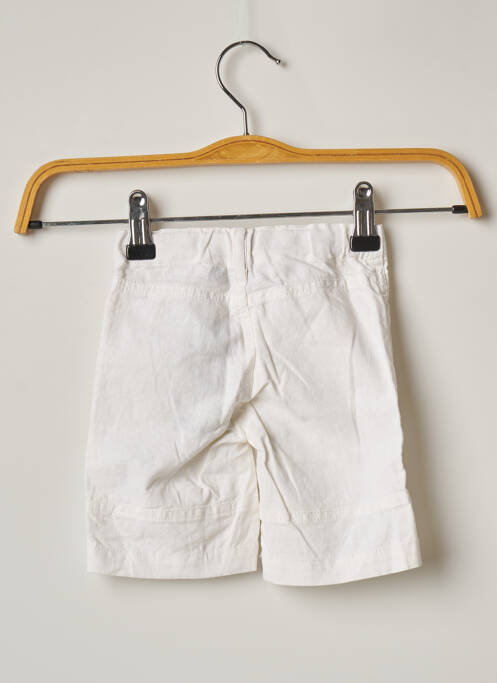 Bermuda blanc 3 POMMES pour garçon