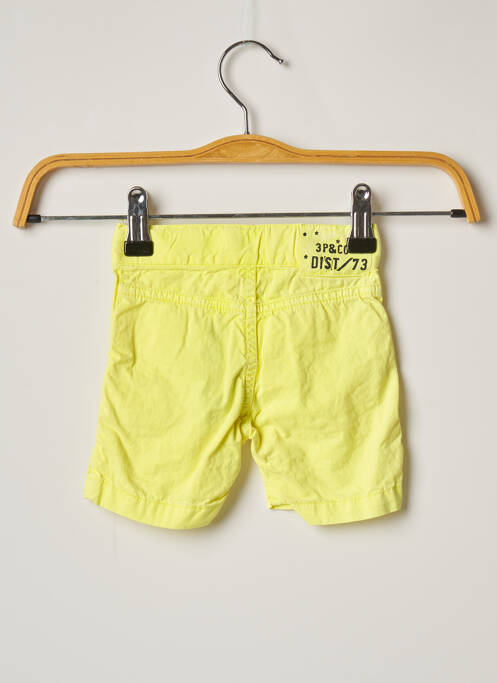 Bermuda jaune 3 POMMES pour garçon