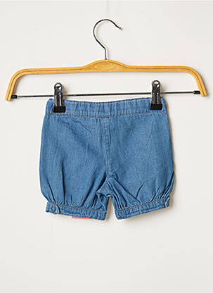 Short poches taille ajustable bleu 3 POMMES fille