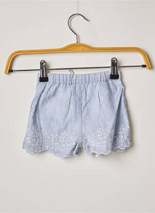 Short taille normale taille élastique bleu 3 POMMES fille