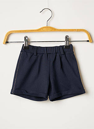 Short stretch taille élastique bleu 3 POMMES fille