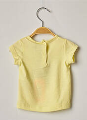 T-shirt jaune 3 POMMES pour fille seconde vue