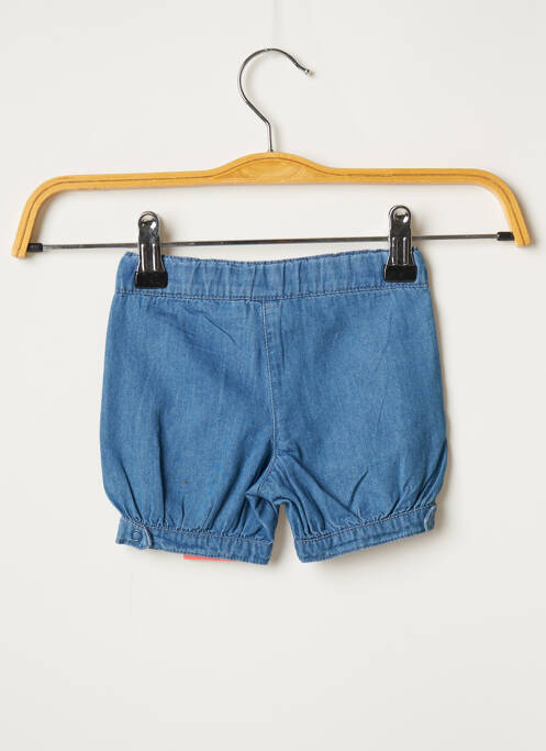 Short bleu 3 POMMES pour fille