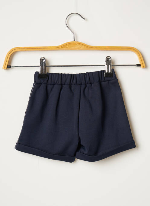 Short bleu 3 POMMES pour fille