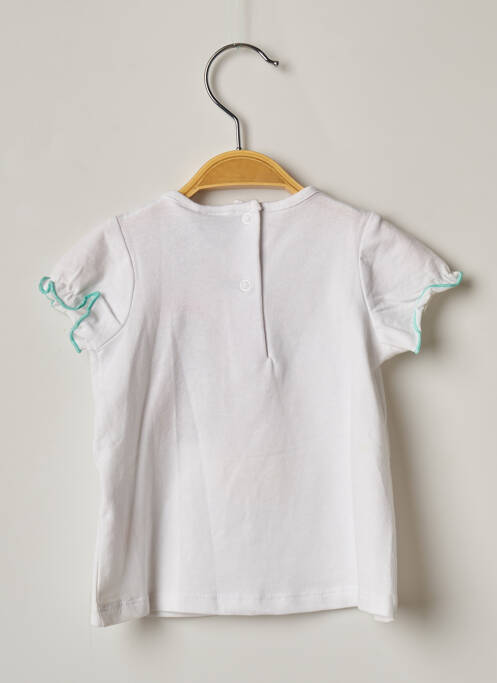 T-shirt blanc 3 POMMES pour fille