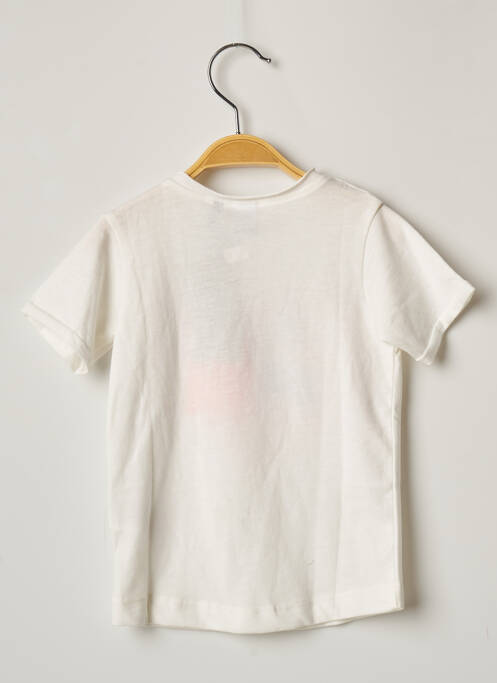 T-shirt blanc 3 POMMES pour fille