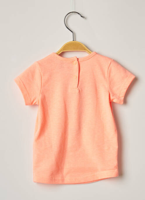 T-shirt orange 3 POMMES pour fille