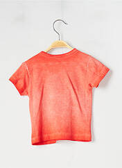 T-shirt orange 3 POMMES pour garçon seconde vue