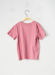 T-shirt rose 3 POMMES pour garçon seconde vue