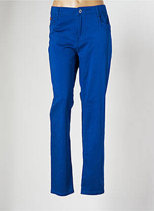 Pantalon slim bleu SWALLOW pour femme