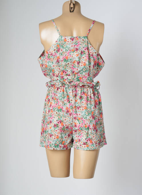 Combishort vert LATINO pour femme