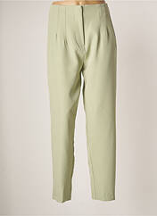 Pantalon slim vert NOUGAT pour femme seconde vue