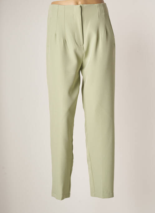 Pantalon slim vert NOUGAT pour femme