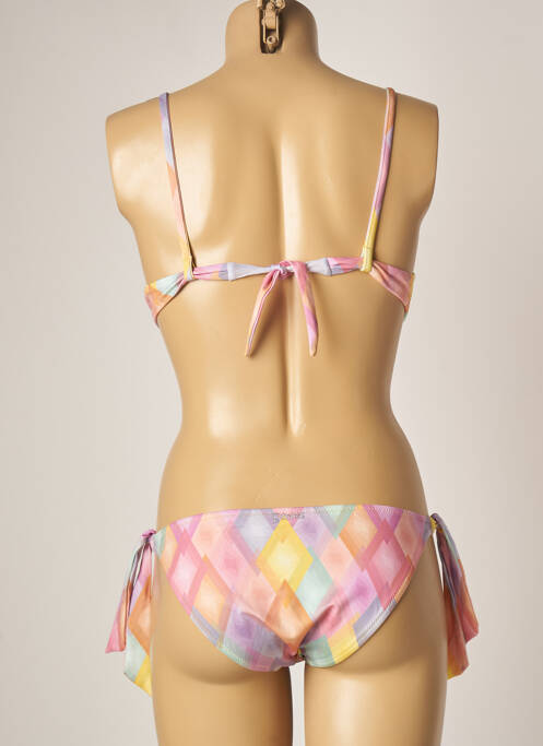 Maillot de bain 2 pièces rose GENIUS pour femme