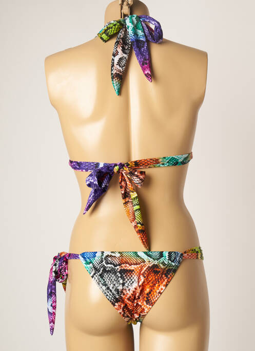 Maillot de bain 2 pièces violet DISTRICT pour femme