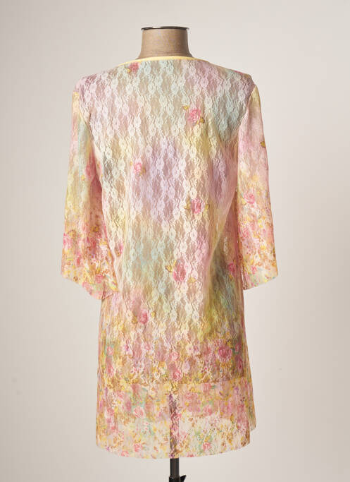 Robe courte rose GENIUS pour femme