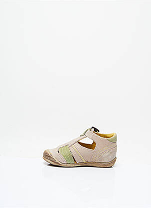 Sandales/nu pieds talon compensé talon compensé beige MOD8 garçon