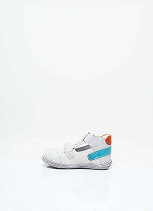 Sandales/nu pieds empiècements bout rond gris BELLAMY garcon