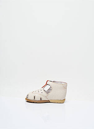 Sandales/nu pieds empiècements bout ouvert beige BABYBOTTE garçon