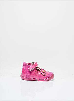 Sandales/nu pieds bout rond talon compensé rose BABYBOTTE fille