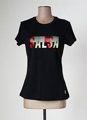 T-shirt noir SALSA pour femme seconde vue