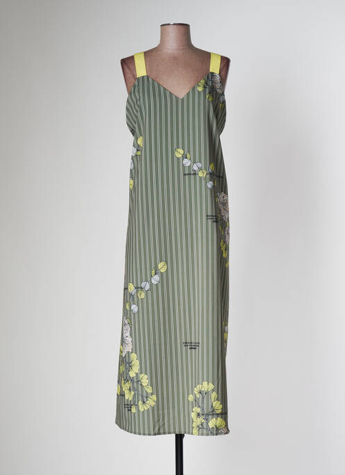 Robe longue vert GERTRUDE + GASTON pour femme