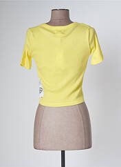 T-shirt jaune GERTRUDE + GASTON pour femme seconde vue