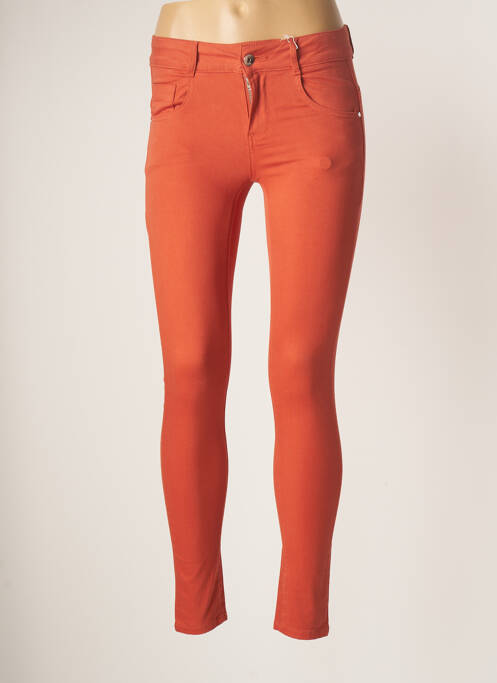 Pantalon slim orange LES P'TITES BOMBES pour femme